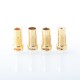 Wick'd Bridg'd Omega Style RBA Bridge for Boro Devices / Billet / BB Mod Kit - Gold, 1.2mm, 2.5mm, 3.0mm, 3.5mm, 4.0mm