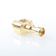 Wick'd Bridg'd Omega Style RBA Bridge for Boro Devices / Billet / BB Mod Kit - Gold, 1.2mm, 2.5mm, 3.0mm, 3.5mm, 4.0mm