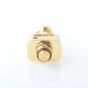 Wick'd Bridg'd Omega Style RBA Bridge for Boro Devices / Billet / BB Mod Kit - Gold, 1.2mm, 2.5mm, 3.0mm, 3.5mm, 4.0mm