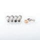 KILLAB Style RBA Bridge for SXK BB / Billet Box Mod Kit / Boro - Silver, Air Pin 1.2 / 2.0 / 2.5 / 3.0 / 3.5mm
