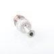 Authentic Auguse FOTO V2 510 Drip Tip for RDA / RTA / RDTA Atomizer - Silver, Titanium