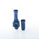 Psyclone X Susco Psyc Style RBA Bridge for SXK BB / Billet Box Mod Kit / Boro - Blue, 1.2mm, 1.8mm, 2.5mm, 3mm