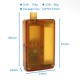 SXK BB Style 60W All-in-One VW Box Mod Vape Kit w/ USB Port - Brown, PEI, 1~60W, 1 x 18650, Evolv DNA 60