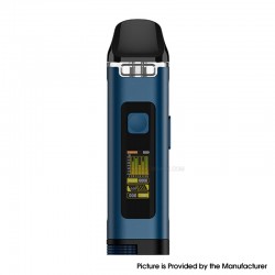 [Ships from Bonded Warehouse] Authentic Uwell Crown D Pod Mod Kit - Blue, 1100mAh, VW 5~35W, 3ml, 0.3 / 0.8ohm