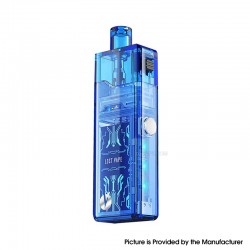 [Ships from Bonded Warehouse] Authentic LostVape Orion Art Pod Mod Kit - Blue Clear, 800mAh, 2.5ml, 0.8ohm / 1.0ohm