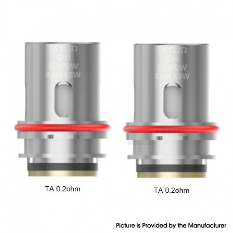 [Ships from Bonded Warehouse] Authentic SMOKTech SMOK T-Air Replacement Coil - TA 0.2ohm (5 PCS)