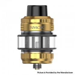 [Ships from Bonded Warehouse] Authentic SMOKTech SMOK T-Air Subtank Atomizer - Gold, 5ml, 0.15ohm / 0.2ohm, 32mm