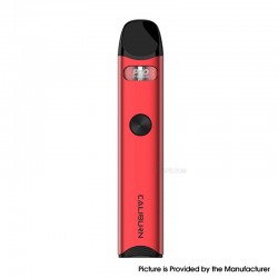 [Ships from Bonded Warehouse] Authentic Uwell Caliburn A3 Pod System Kit - Red, 520mAh, 2ml, 1.0ohm