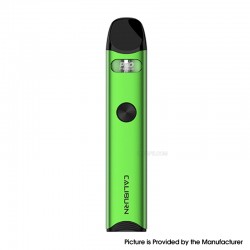 [Ships from Bonded Warehouse] Authentic Uwell Caliburn A3 Pod System Kit - Green, 520mAh, 2ml, 1.0ohm