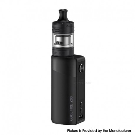 [Ships from Bonded Warehouse] Authentic Innokin Coolfire Z60 Box Mod Kit with Zlide Top Tank Atomizer - Black, 2500mAh, 3ml