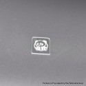 Replacement Tank Cover Plate for Boro / BB / Billet Tank - Whtie Panda F, Glass (1 PC)