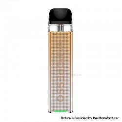 [Ships from Bonded Warehouse] Authentic Vaporesso XROS 3 Mini Pod System Kit - Phantom Gold, 1000mAh, 2ml, 0.6ohm