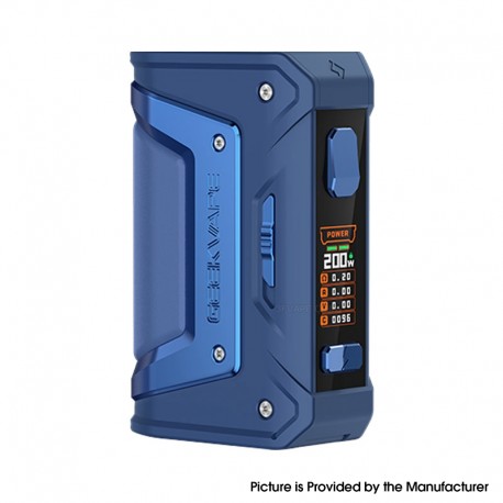 [Ships from Bonded Warehouse] Authentic Geekvape L200 Aegis Legend 2 Classic Mod - Blue, VW 5~200W, 2 x 18650 / 20700 / 21700