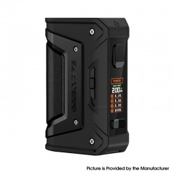 [Ships from Bonded Warehouse] Authentic Geekvape L200 Aegis Legend 2 Classic Mod - Black, VW 5~200W, 2 x 18650 / 20700 / 21700