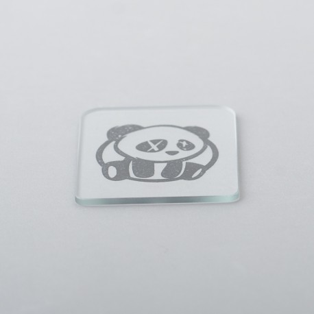 Replacement Tank Cover Plate for Boro / BB / Billet Tank - Black Panda F, Glass (1 PC)