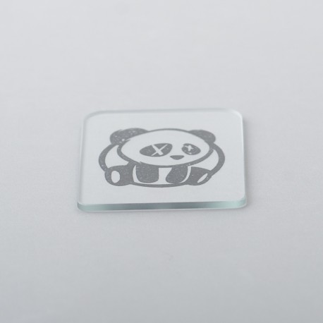Replacement Tank Cover Plate for Boro / BB / Billet Tank - Black Panda F, Glass (1 PC)