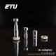 Authentic ETU A1 Bridge Adapter for SXK BB / Billet Box Mod / Boro Tank - Silver, for Uwell Caliburn G Coil