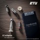 Authentic ETU A1 Bridge Adapter for SXK BB / Billet Box Mod / Boro Tank - Silver, for Uwell Caliburn G Coil