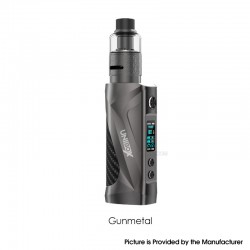 [Ships from Bonded Warehouse] Authentic OXVA Vapx Unibox PnM 80W Mod Kit - Gunmetal, VW 5~80W, 1 x 18650, 5ml, 0.15ohm / 0.3ohm