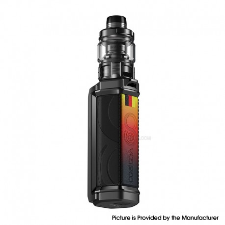 [Ships from Bonded Warehouse] Authentic Voopoo Argus XT 100W Mod Kit with Maat Tank New - Midfielder Black, 5~100W, 6.5ml