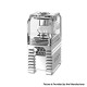 Authentic Vandy Vape Kylin M RTA Boro Tank for Pulse AIO / Pulse AIO.5 / BB / Billet / Boro - Frosted Grey, 3ml