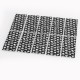 PVC Wrapper Skin Sticker for 18650 Battery - Skeleton Army (10 PCS)