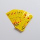 PVC Wrapper Skin Sticker for 18650 Battery - Pokemon (10 PCS)