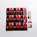 PVC Wrapper Skin Sticker for 18650 Battery - V for Vendetta (10 PCS)