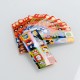 PVC Wrapper Skin Sticker for 20700 / 21700 Battery - Carpet Skin (10 PCS)