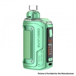 [Ships from Bonded Warehouse] Authentic GeekVape H45 Aegis Hero 2 45W Pod System Mod Kit - Crystal Green, 1400mAh, 5~45W
