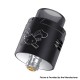 [Ships from Bonded Warehouse] Authentic Hellvape Dead Rabbit Solo RDA Rebuildable Dripping Atomizer - Gun Metal, 22mm, BF Pin