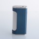 Authentic ZQ Essent SE 80W VW Box Mod - Pacific Blue, Stainless Steel, 1~80W, 1 x 18650