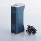 Authentic ZQ Essent SE 80W VW Box Mod - Pacific Blue, Stainless Steel, 1~80W, 1 x 18650