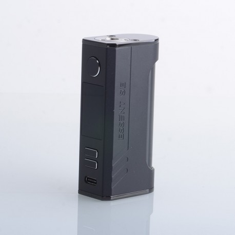 Authentic ZQ Essent SE 80W VW Box Mod - Full Black, Stainless Steel, 1~80W, 1 x 18650