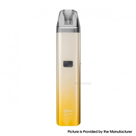 [Ships from Bonded Warehouse] Authentic OXVA Xlim C 25W Pod System Kit - Glossy Gold Silver, 900mAh, 2ml, 0.6ohm / 0.8ohm