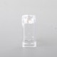 Authentic ETU A2 Bridge Adapter for SXK BB / Billet Box Mod - Silver, for Vaporesso GTX coil / Voopoo PnP coil