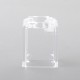 Authentic ETU A2 Replacement Tank Tube for ETU A2 Bridge Adapter - Translucent