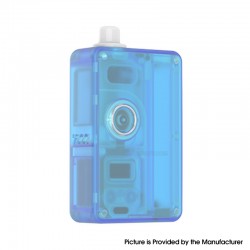 Authentic Vandy Pulse AIO Mini 80W Kit - Frosted Blue, VW 5~80W, 1 x 18650, 5ml, Standard Version