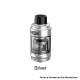 [Ships from Bonded Warehouse] Authentic Voopoo Uforce-L Tank Atomizer - Silver, 5.5ml, 0.15ohm / 0.2ohm, 25.5mm