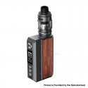 [Ships from Bonded Warehouse] Authentic Voopoo Drag 4 Box Mod Kit with Uforce-L Tank - Gun Metal Rosewood, VW 5~177W, 2 x 18650