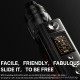 [Ships from Bonded Warehouse] Authentic Voopoo Drag 4 Box Mod Kit with Uforce-L Tank - Pale Gold Walnut, VW 5~177W, 2 x 18650