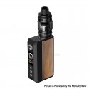 [Ships from Bonded Warehouse] Authentic Voopoo Drag 4 Box Mod Kit with Uforce-L Tank - Black Walnut, VW 5~177W, 2 x 18650