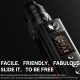 [Ships from Bonded Warehouse] Authentic Voopoo Drag 4 Box Mod Kit with Uforce-L Tank - Gun Metal Ocean Blue, 5~177W, 2 x 18650