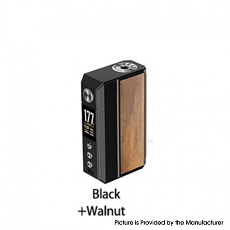 [Ships from Bonded Warehouse] Authentic Voopoo Drag 4 177W Box Mod - Black Walnut, VW 5~177W, 2 x 18650