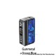 [Ships from Bonded Warehouse] Authentic Voopoo Drag 4 177W Box Mod - Gun Metal Ocean Blue, VW 5~177W, 2 x 18650