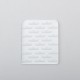 Replacement Tank Cover Plate for Boro / BB / Billet Tank - Small Crown, Glass (1 PC)