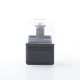 Authentic VandyVape Kylin M RTA Boro Tank for Pulse AIO / Pulse AIO.5 / BB / Billet / Boro - Matt Black, 3ml