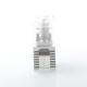 Authentic VandyVape Kylin M RTA Boro Tank for Pulse AIO / Pulse AIO.5 / BB / Billet / Boro - Silver, 3ml