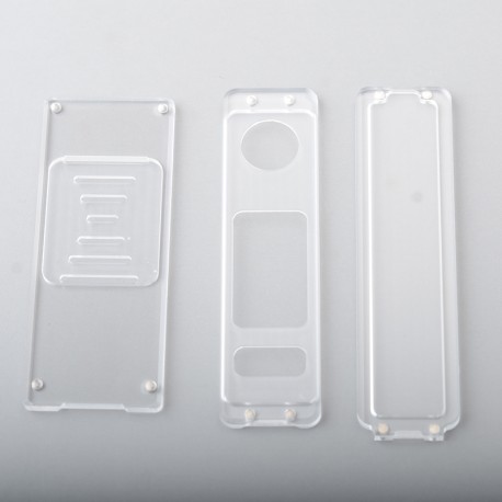 Authentic MK MODS Replacement Panels Set for Stubby AIO - Clear (3 PCS)