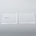 Authentic MK MODS Replacement Front + Back Panel for Vandy Pulse AIO.5 Kit - Clear (2 PCS)